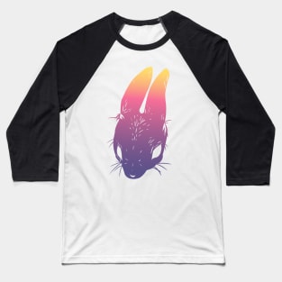 Rainbow Bunny Baseball T-Shirt